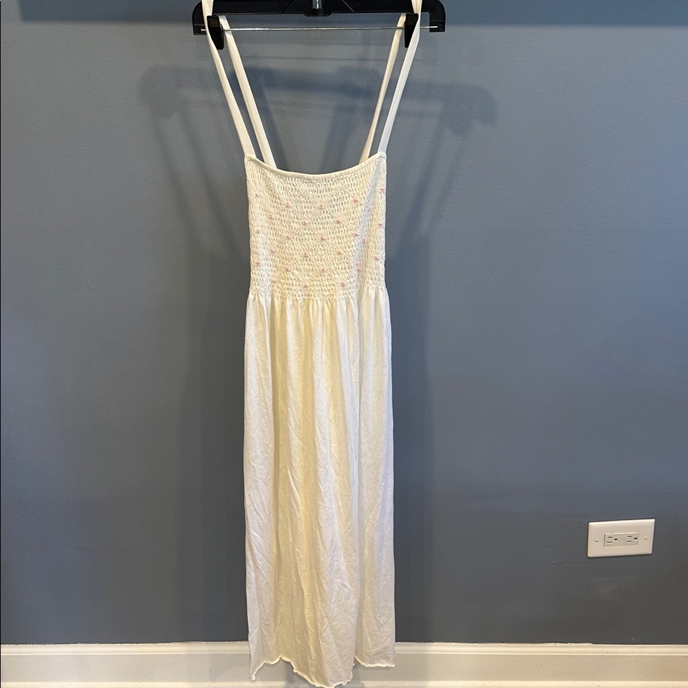 Schweitzer Linen Nightwear Collection White Vintage Style Nightgown Bridgerton L
